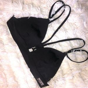 PINK bonded sports bra